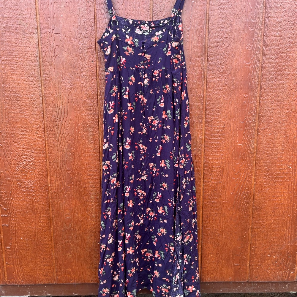 Natural Life Purple Floral Patti Maxi Dress SIZE XS/Small boho Spring Western - Picture 3 of 8